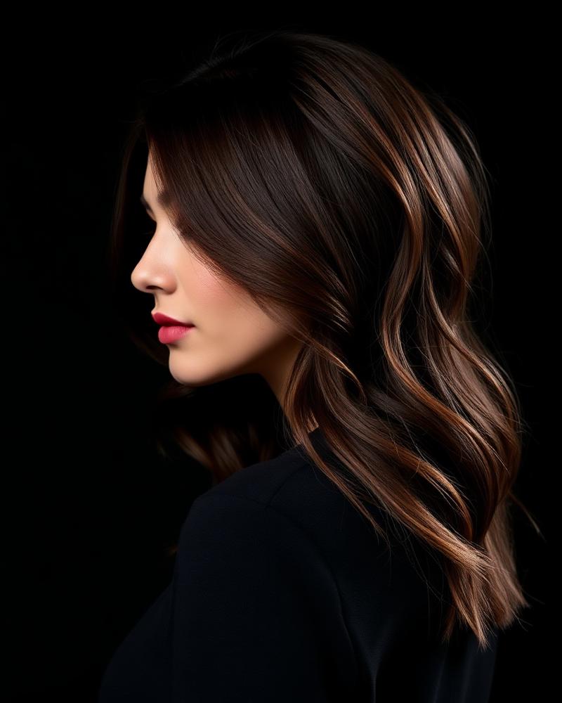 Balayage brunette