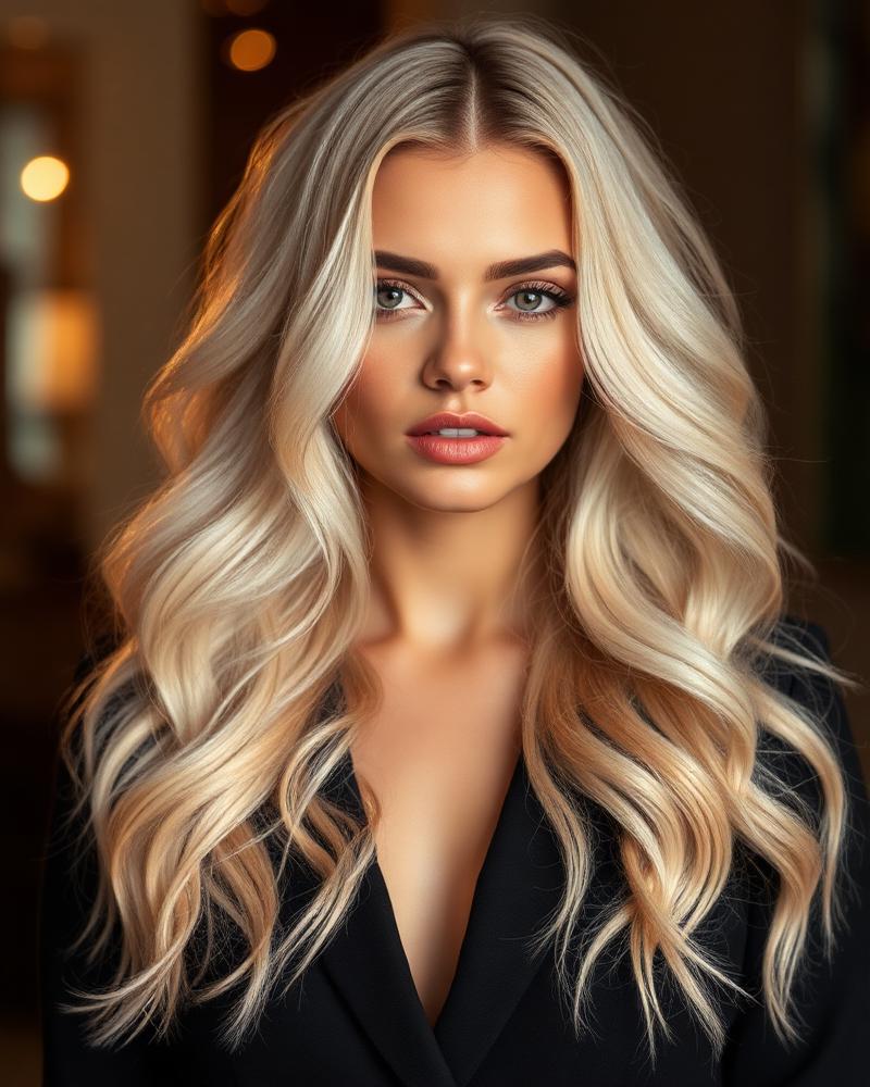 Blond glamour